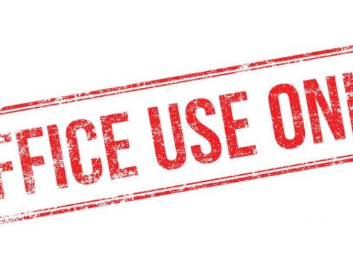 The ‘Office Use Only’ Workflow